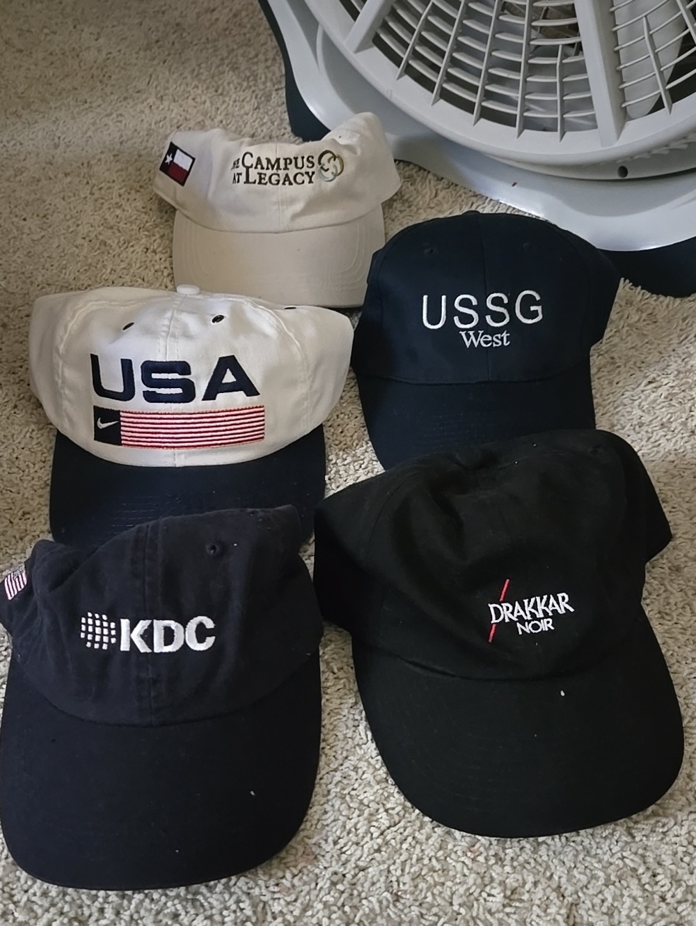 5 Baseball Cap with Embroidered Logo